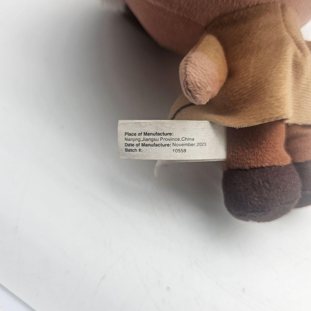 Toy Factory Back To The Future Doc Brown Plush Stuffed Toy Small Brown Cute - Picture 5 of 8